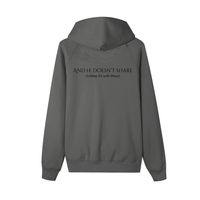 Dreadscale shadow daddy just text - Essential Zip-up Fleece Hoodie